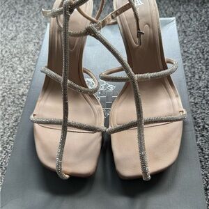 Zara Caged Heels 7.5